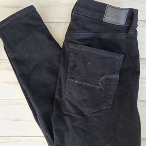 American Eagle Curvy Blk Hi-Rise Jeggings 8XShort